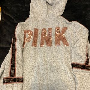 PINK GLITTER ZIP UP *price negotiable*